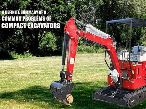 mini excavator 2 speed problems